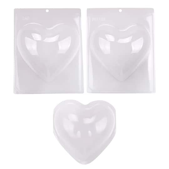 12 Pack: Heart Breakable 3-Part Mold by Celebrate It™